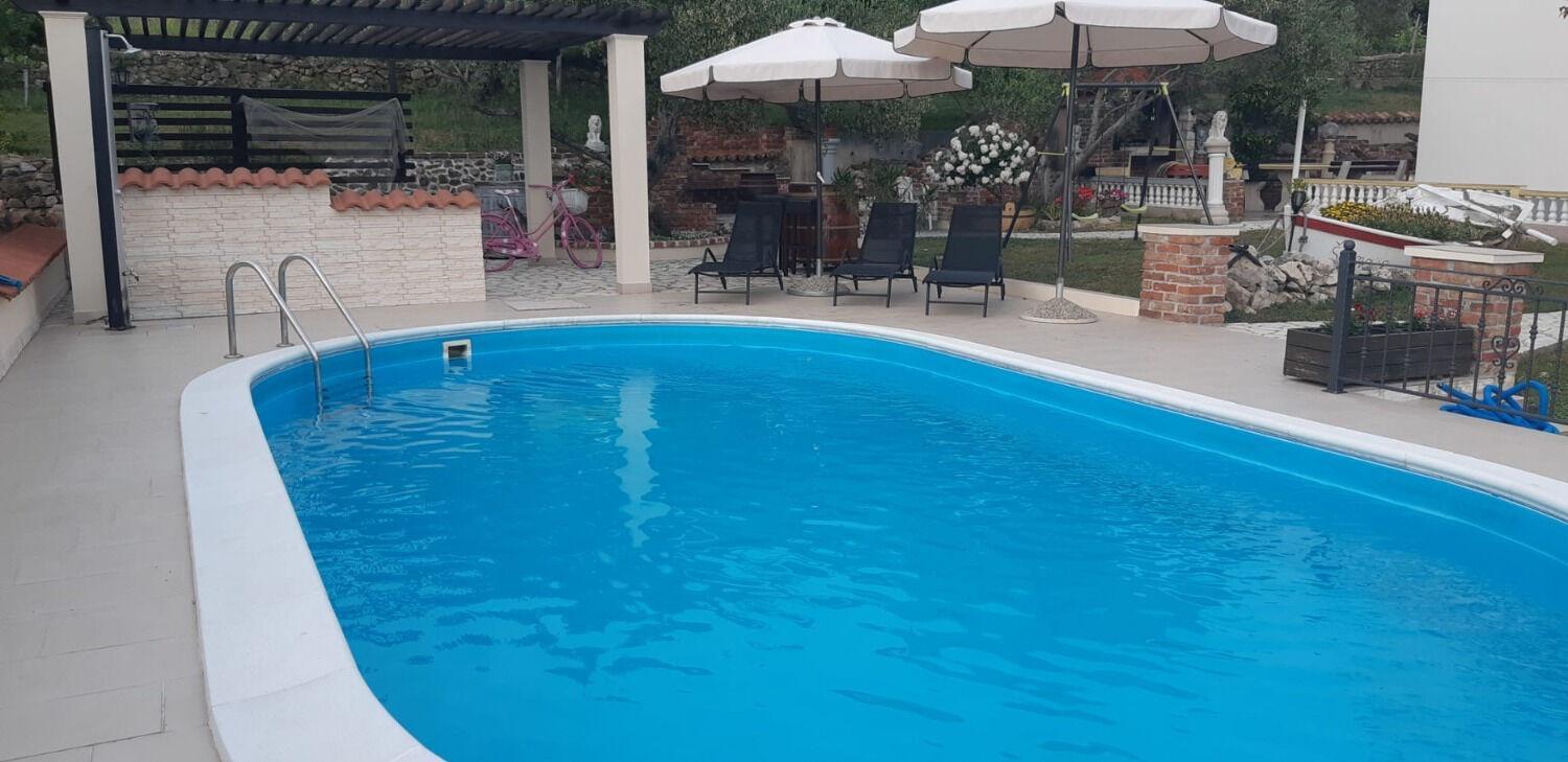 Apartments Robi- Swimming Pool And Beautiful Garden Kampor Dış mekan fotoğraf